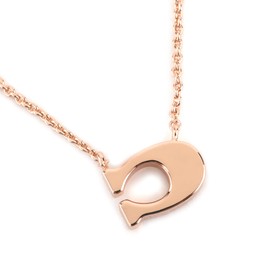 COACH OUTLET 91433 RGD C Necklace, Pink Gold, Gold