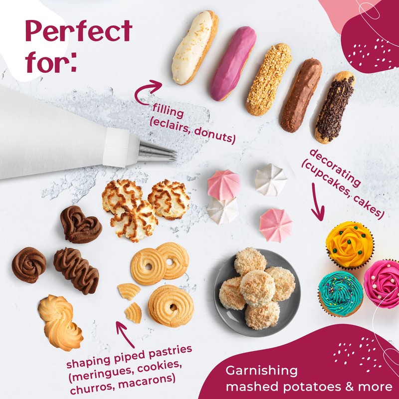 Icing Nozzles Large Icing Bag Nozzles Icing Bag