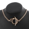 TseenYi Snake Pendant Necklace Toggle Necklace Snake Serpent Pendant Animal