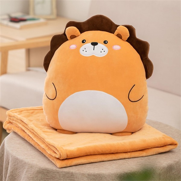 Houselog Plush Throw Pillow Plushie Doll Toy Gifts Soft Cartoon
