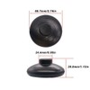 AllGIFT Foot Pedal Push Switch 2pcs Round Floor Foot Inline