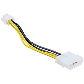 DELOCK Adapter P4 Cable 4 Pieces Molex / 4 Pieces P4 15 cm 82391