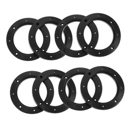 Gatuida Universal Auto Speaker Washer Rings 4 Pairs Car Speaker Spacer for Diy Installation