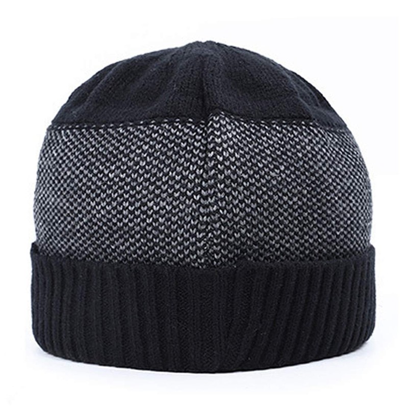 Yixda Men's Winter Warm Beanie Hat Knitted Hat Cap with