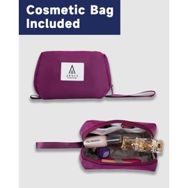 Arxus Large Travel Duffle Bag, Waterproof Expandable Weekend Overnight Tote Bag for Women, Airplane Gym Sports Carry On Bag with Wet Pocket