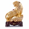 BOYULL Large Size Chinese Zodiac Tiger Golden Resin Collectible Figurines