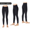 D244002F-BK-M Women's Wetsuit Long Pants, 0.08 inch (2 mm), Neoprene