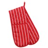 Professional Butchers Stripe Double Sided Oven Glove 100% Cotton Cooking