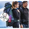 DACUAN Aluminum Carabiner Clips, 6PCS D Shape Spring Snap Hooks