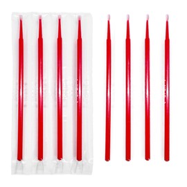 Individually Wrapped Cotton Swabs,Eyeliner Brush, Eyelash Brush, Travel Cotton Swabs,Cotton Stick, for The Ear, Makeup,Clean（100Count）