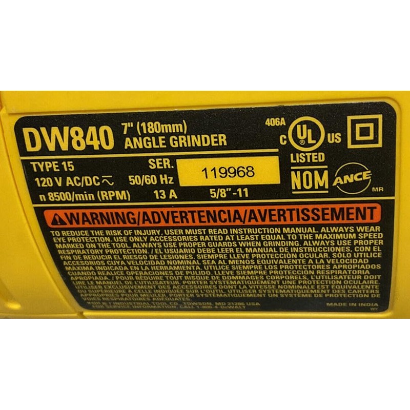 2Pcs DW840 Carbon Brushes Motor Brush for Grinder