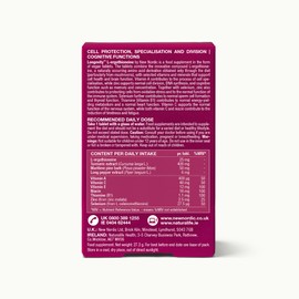 New Nordic Longevity L-Ergothioneine Antioxidant Tablets, Zinc, Vegan, 30ct