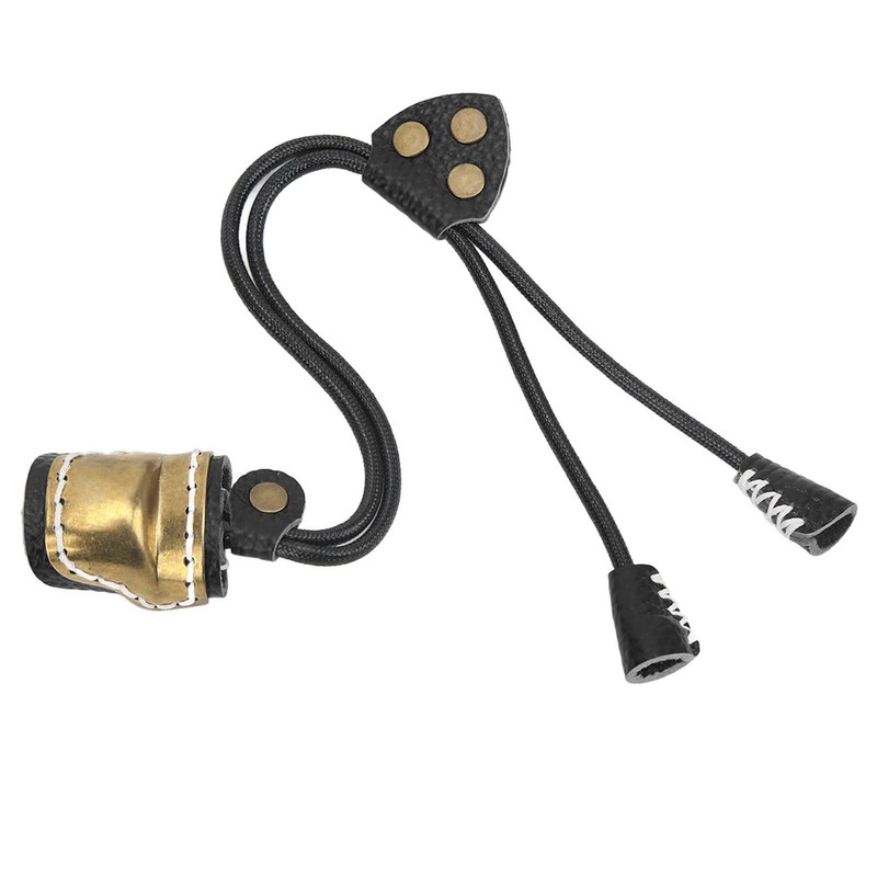 Leather Archery Thumb Ring Archery Finger Protector Guard for Traditional