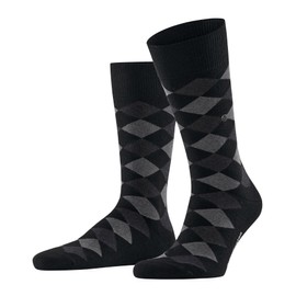 Burlington Danny Socks Opaque Cotton (Organic), Black 3000.