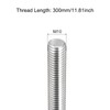 sourcing map Fully Threaded Rod M10 x 300mm 1.5mm Thread