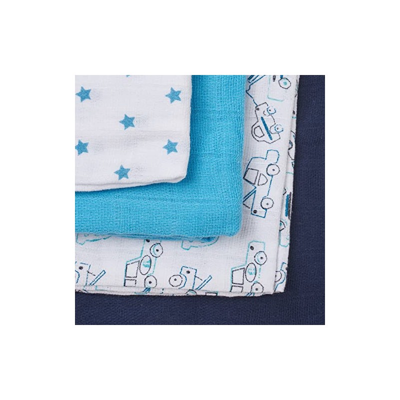 Care Baby Burp Cloths, made of cotton in 4 and