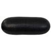 CanDo Inflatable Roller, 28 x 9 Inch, Black