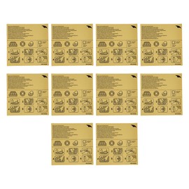 CENPEK Ultimate Repair Kit for Inflatable Items - 10-Pack Waterproof Air Mattress Patches, Pool Repair Kit, Air Bed Patches, Inflatable Boat Fix, Paddling Pool Repair Kit