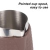 350ml Stainless Steel Milk Frothing Cup Anti-Scald Silicone Coffee Pitcher