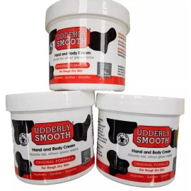 Udderly Smooth Body Cream Skin Moisturizer 10oz Tub ( 3 pack )
