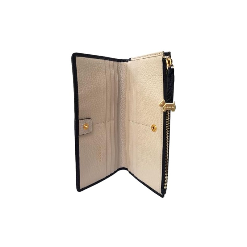 Radley Large Leather Matinee Purse Wallet Wood Street in Black