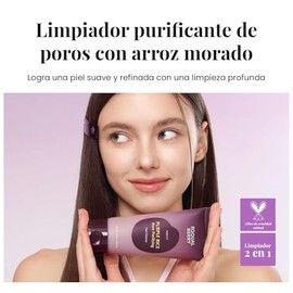 EQQUALBERRY Mascarilla Facial de Arcilla Pore Reset - Coreana con Niacinamida y Madecassoside, Puntos Negros y Limpieza Profunda, 130 ml