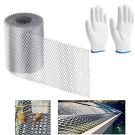 Aluminium Gutter Guard, Heavy Duty Gutter Guard, Gutter Guard, Leaf Guard for Gutters, Foliage, Craft Cutting Leaves, Gutter Guards (15x600cm)