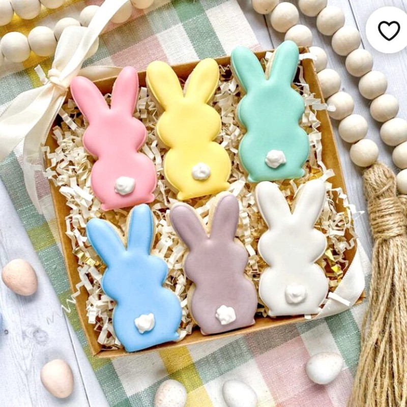 Keepaty -Easter Bunny Cookie Cutter Stainless Steel 5"