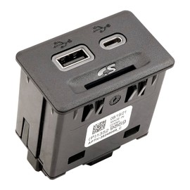 Mogankey Center Console Auxiliary USB Receptacle Adapter Replacement for 13525431 Fit for CT6 XT4 XTS Blazer Acadia Silverado Sierra 1500