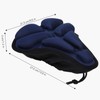 Bicycle Seat Cushion | JFT Shock‑Absorption Inflatable Saddle Cover |