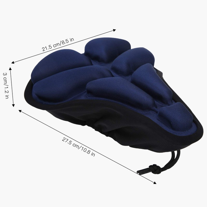 Bicycle Seat Cushion | JFT Shock‑Absorption Inflatable Saddle Cover |