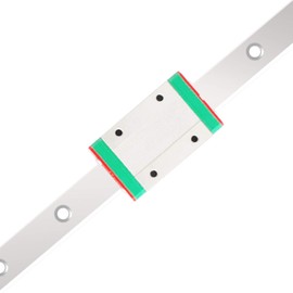 iMetrx MGN12H 500mm Linear Slide Rail MGN12 with 2 Carriage Blocks for 3D Printer Rails and CNC Machine Rails…