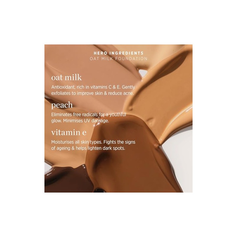 Ere Perez Maquillaje de Avena Latte, 30 ml