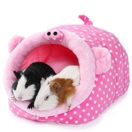 JanYoo Chinchilla House Ferret Bed Accessories Tunnel Pouch for Hedgehog Supplies
