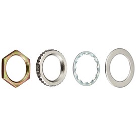 SCUD ナットセット、トグルスイッチ用 ニッケル EXNUT-YMTN