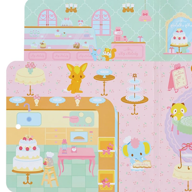 Sanrio 223387 My Melody Play Sticker Set