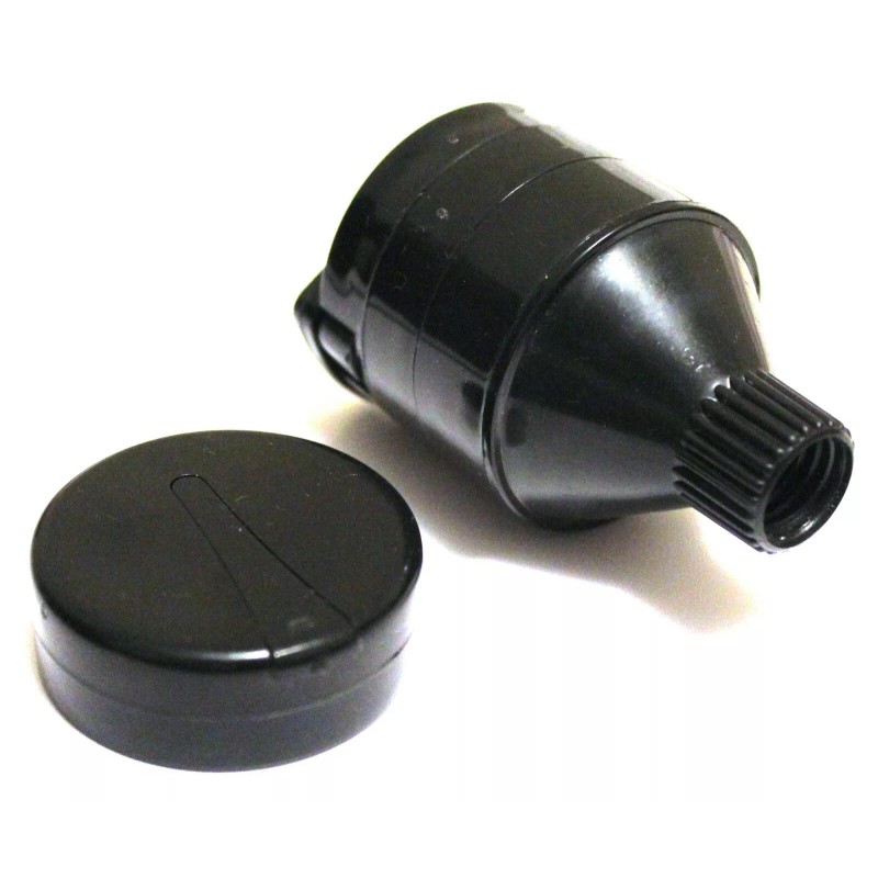 TitanOwl 5x Plastic Spice Funnel Crank Grinder Hand Mill Dia