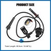 A ABSOPRO Front Right Side ABS Sensor ABS Wheel Speed