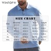 Men's Long Sleeve Polo Shirts with Pocket, Casual Classic Button