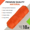 MERIANE Mason Line, 500 Ft #18 Braided Nylon String Twine,