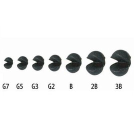 釣研 Tournament Gun Ball, Normal Type, Black G3