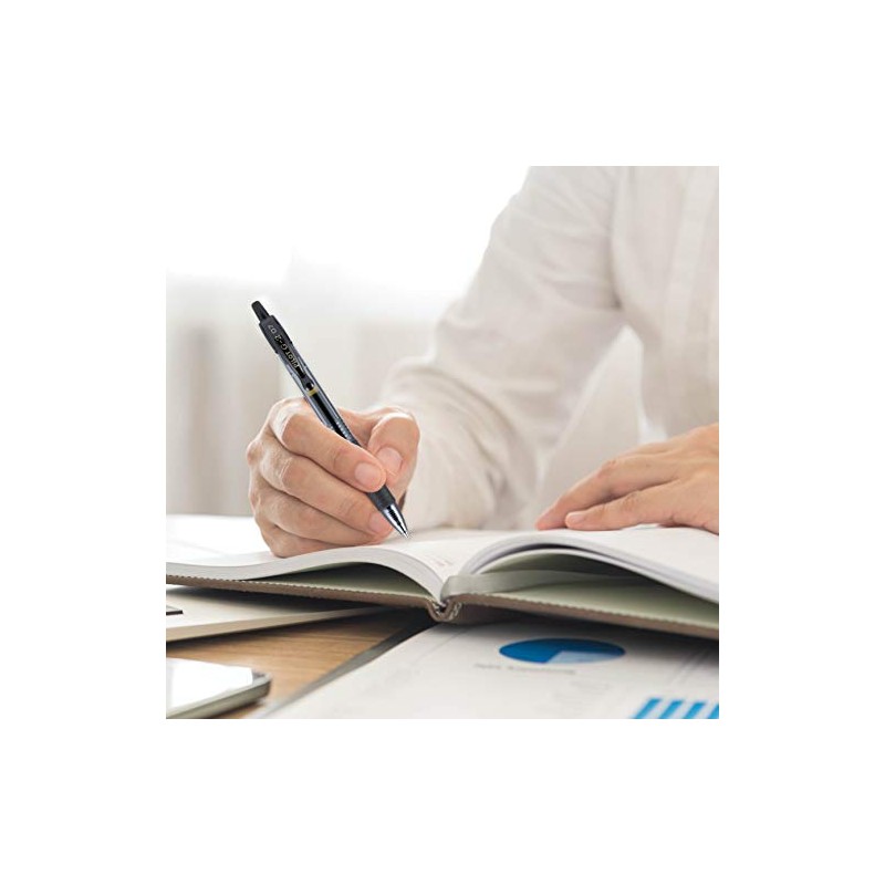 Pilot G2 07 Black Fine Retractable Gel Ink Pen Rollerball