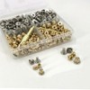440Pcs Threaded Inserts Bolt Set M2.5 M3 Heat Set Insert