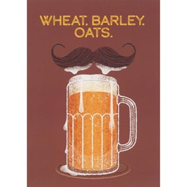 Mustache And Mug - Avanti A*Press Birthday Card