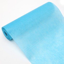 Gohytal Table Decoration Blue, 25 m x 30 cm Table Runner Roll Decorative Table Runner Birthday Decoration Table Runner Paper Roll for Weddings Communions Christening Celebrations Christening