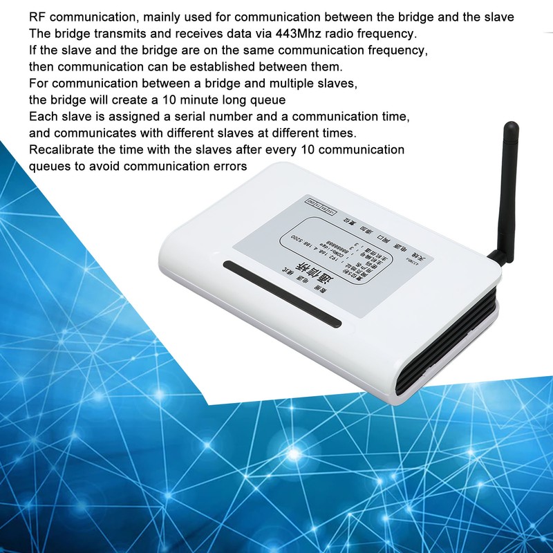 RF Wireless Bridge 443Mhz Flexible Wireless Ethernet Bridge Network Communication