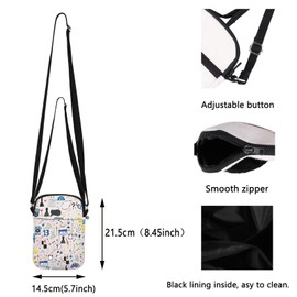 TOBGBE Singer's Version Inspired Handbag Bag Gift For Fan Singer Album Lyric Idea Merch Singer Fan Crossbody Bag (MID Star CB CA)