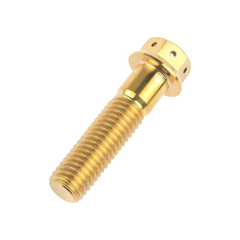Wanyifa Titanium Flange Hex Head Bolt M8 15 20 25