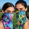 RIDEIWAKE Bandana Neck Gaiter with Ear Loops Balaclava Face Scarf