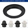 MECCANIXITY E26/E27 Light Socket Rings Lamp Shade Holder Adapter Ring